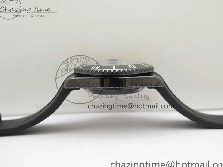 5GF Black Black Best SA3135 Cream Ceramic Dial Submariner on 40mm Strap Rubber Edition 1224